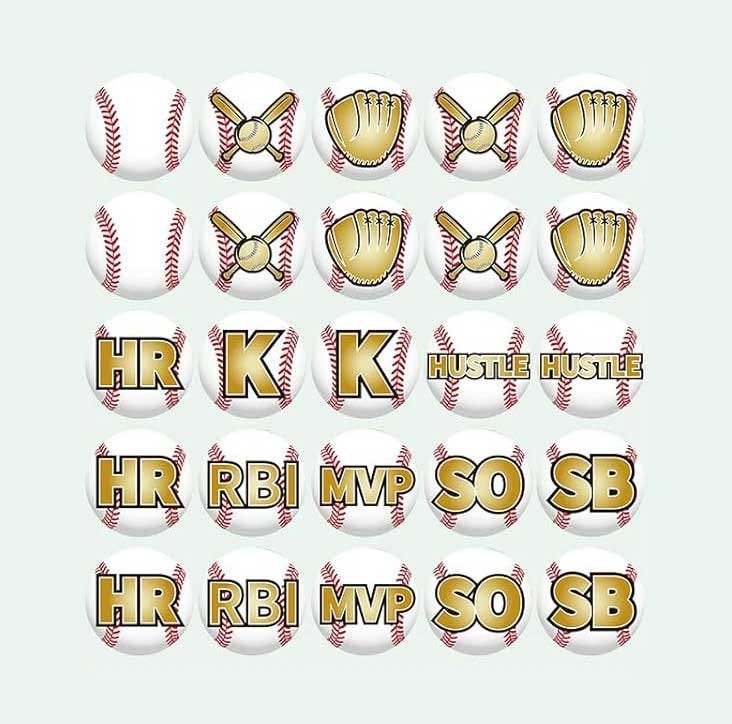 Award decals baseball helmet
