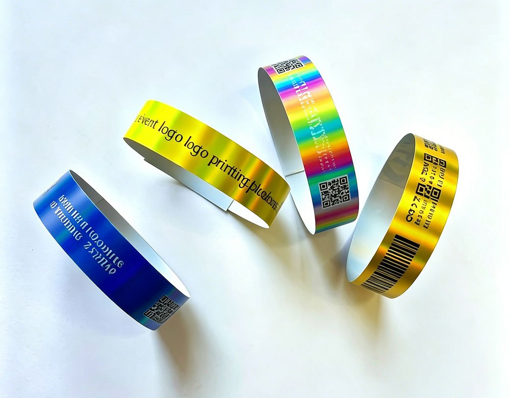 Custom holographic wristbands