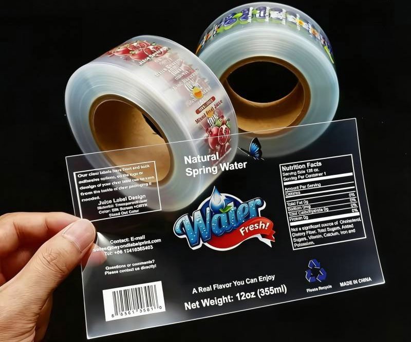 Custom Transparent Labels