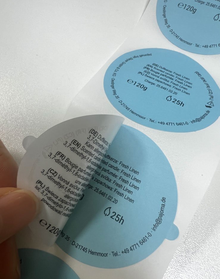 Dual-layer Piggyback Label