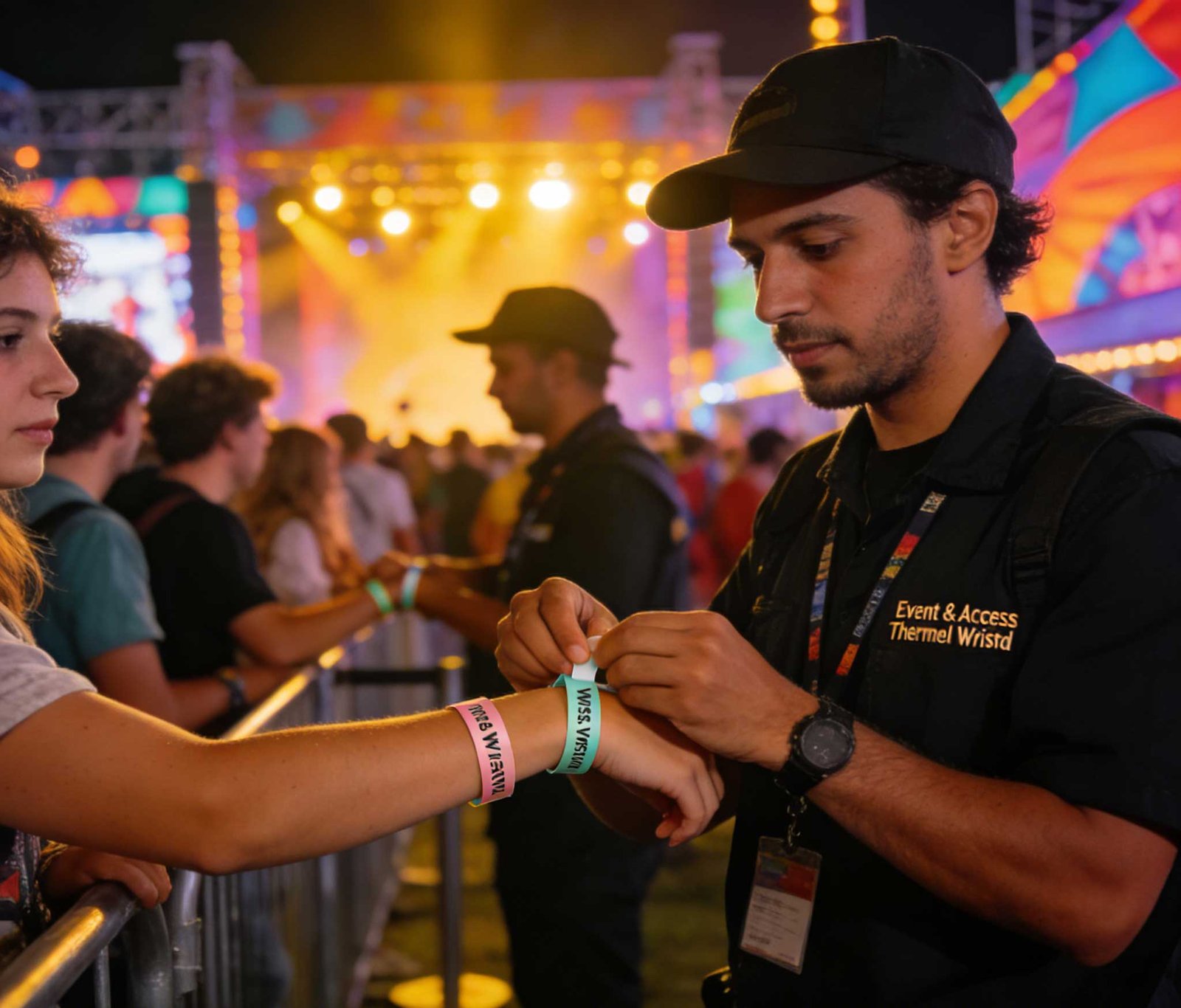 Wristbands for event