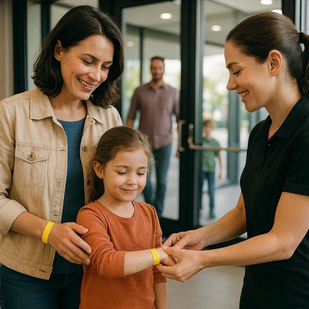 Child & Family Care Thermal Wristbands