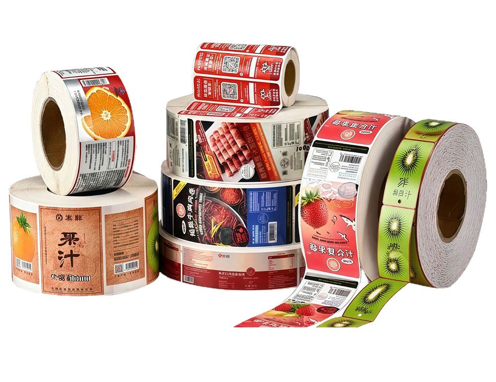 Food & Beverage Custom Adhesive Labels