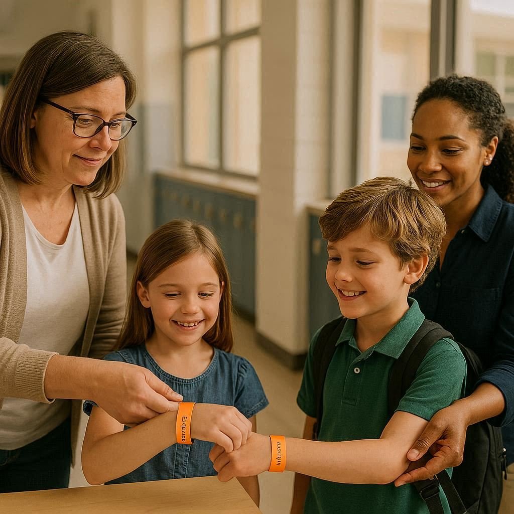 Institutional ID Thermal Wristbands