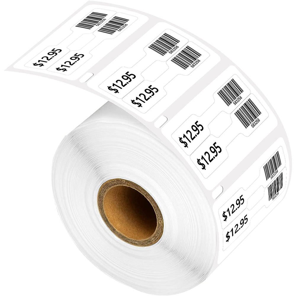 Preprinted jewelry barcode MRP sticker