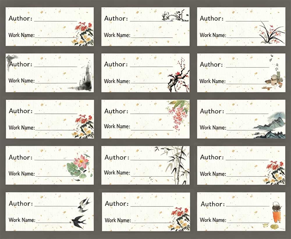 Retail Art Craft Label