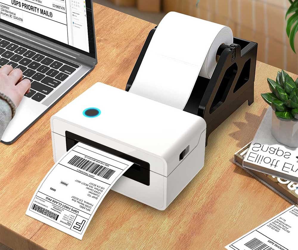 Self-Adhesive Peel & Stick Shipping Labels