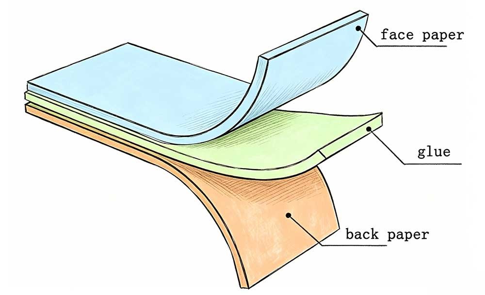 PVC label structure