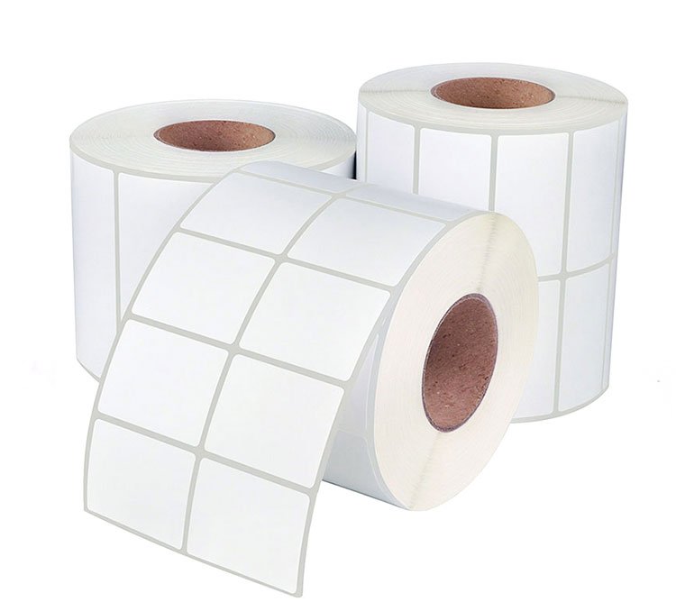 Synthetic paper self-adhesive label material