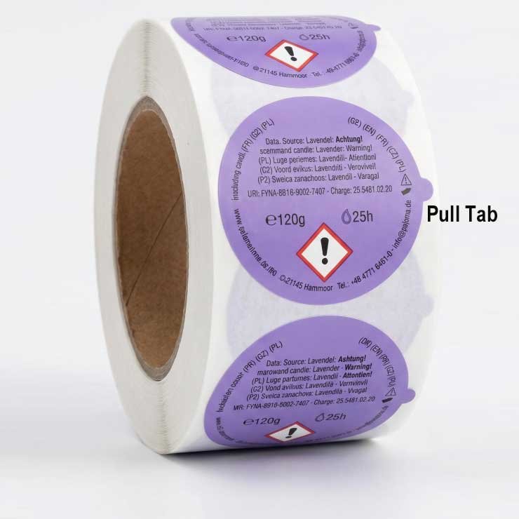 Tab Piggyback Labels
