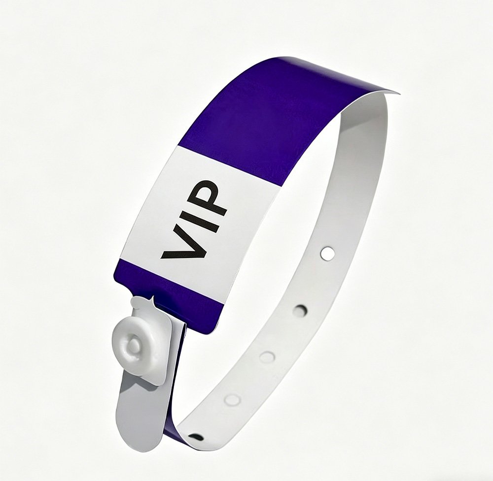 PVC vinyl VIP wristbands