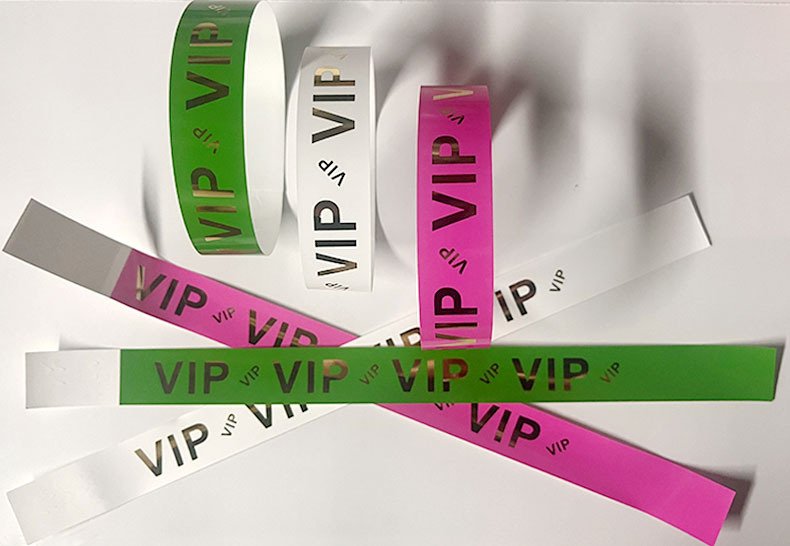 VIP custom wristbands for events