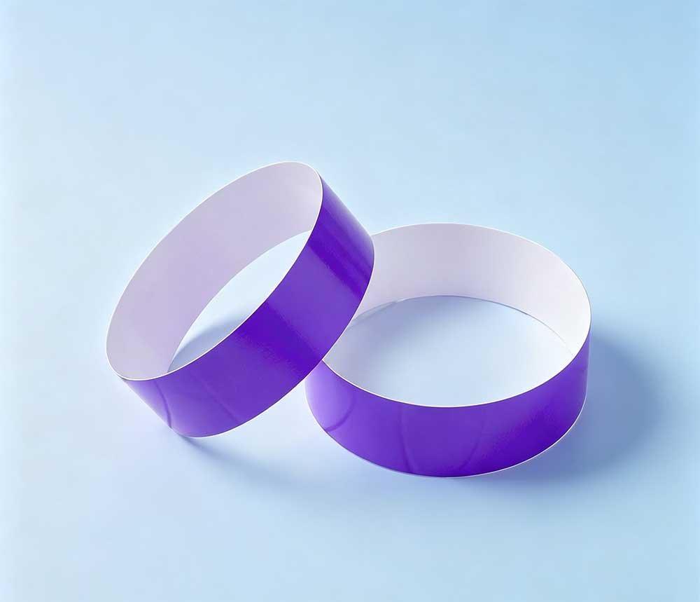 Heavy Duty Waterproof Disposable Tyvek Paper Wristbands