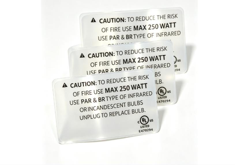 HTL1001 Industrial High Temperature Labels