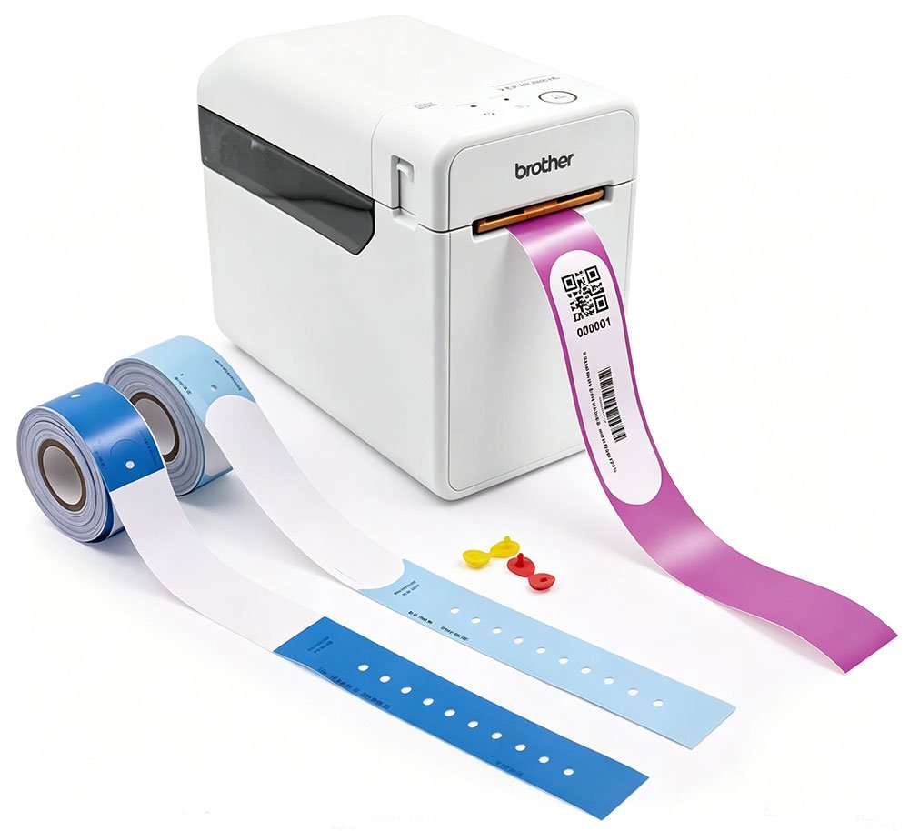 Thermal roll materials and snap on accessories