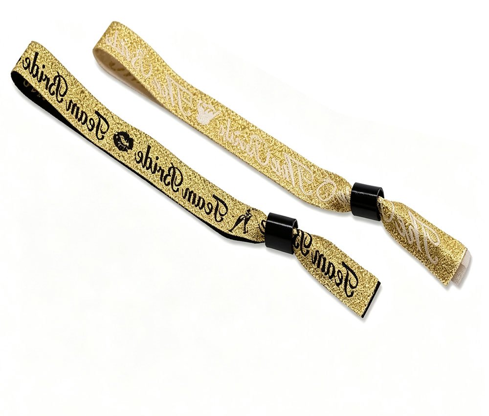 jacquard woven vip wristband