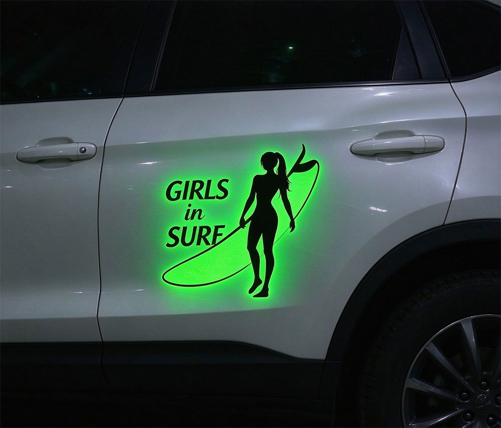 Toyota Car Surf Sticker
